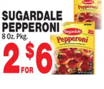 Bravo Supermarkets SUGARDALE PEPPERONI offer