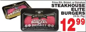Bravo Supermarkets STEAKHOUSE ELITE BURGERS offer