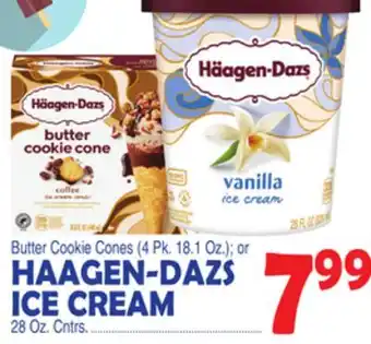 Bravo Supermarkets HAAGEN-DAZS ICE CREAM offer