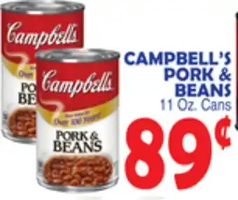 Bravo Supermarkets CAMPBELL'S PORK & BEANS offer