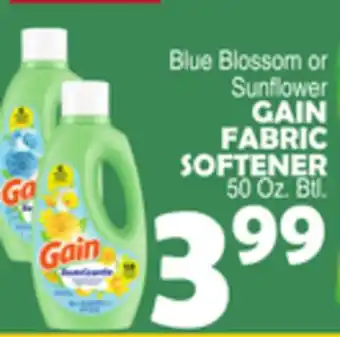 Bravo Supermarkets GAIN FABRIC SOFTENER offer