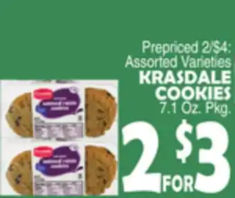 Bravo Supermarkets KRASDALE COOKIES offer