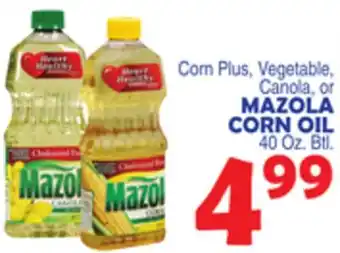 Bravo Supermarkets MAZOLA CORN OIL offer