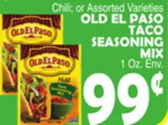 Bravo Supermarkets OLD EL PASO TACO SEASONING MIX offer
