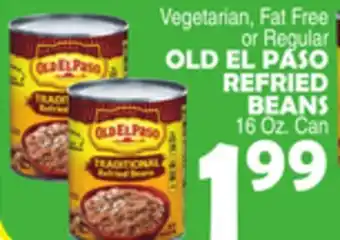 Bravo Supermarkets OLD EL PASO REFRIED BEANS offer