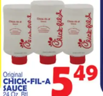 Bravo Supermarkets CHICK-FIL-A SAUCE offer