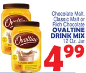 Bravo Supermarkets OVALTINE DRINK MIX offer