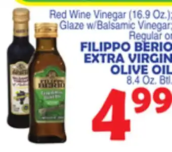 Bravo Supermarkets FILIPPO BERIO EXTRA VIRGIN OLIVE OIL offer