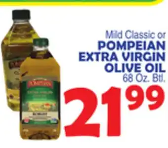 Bravo Supermarkets POMPEIAN EXTRA VIRGIN OLIVE OIL offer