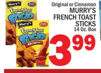 C Town MURRY'S FRENCH TOAST STICKS offer