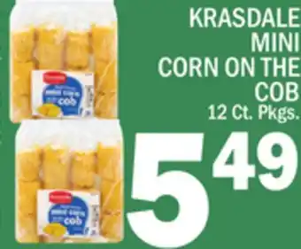 C Town KRASDALE MINI CORN ON THE COB offer