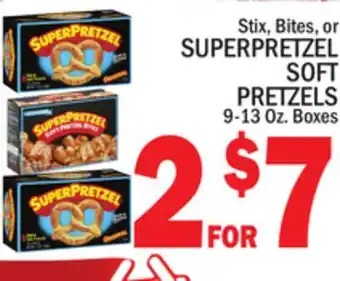 C Town SUPERPRETZEL SOFT PRETZELS offer