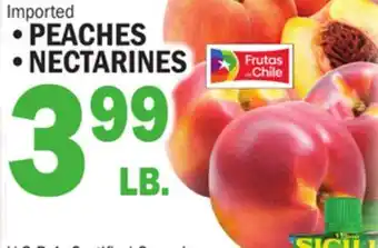 C Town PEACHES, NECTARINES offer