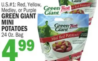 C Town GREEN GIANT MINI POTATOES offer