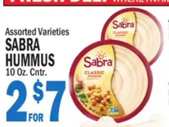 C Town SABRA HUMMUS offer