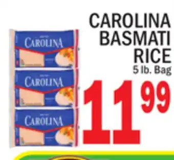 C Town CAROLINA BASMATI RICE offer