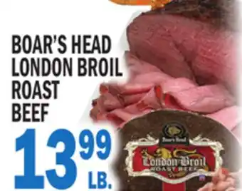 C Town BOAR'S HEAD LONDON BROIL ROAST BEEF offer