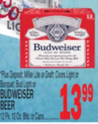 C Town BUDWEISER BEER offer