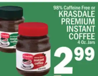 C Town KRASDALE PREMIUM INSTANT COFFEE offer