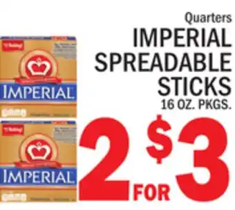 C Town IMPERIAL SPREADABLE STICKS offer