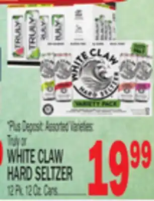 C Town WHITE CLAW HARD SELTZER offer