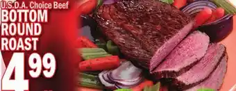 C Town BOTTOM ROUND ROAST offer