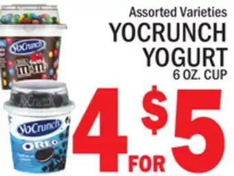 C Town YOCRUNCH YOGURT offer