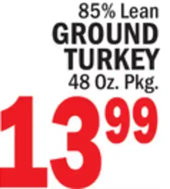 C Town GROUND TURKEY offer