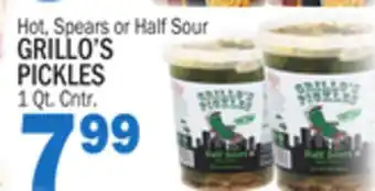 C Town GRILLO'S PICKLES offer