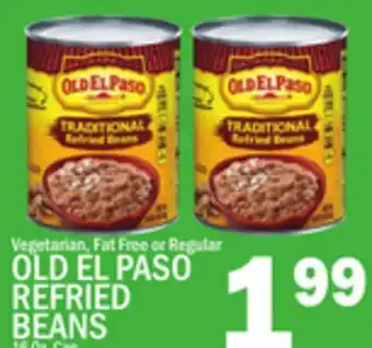 C Town OLD EL PASO REFRIED BEANS offer