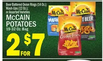 C Town MCCAIN POTATOES 19-32 Oz. Bag offer