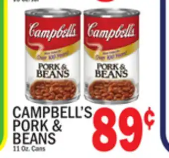 C Town CAMPBELL'S PORK & BEANS offer