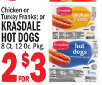 C Town KRASDALE HOT DOGS offer