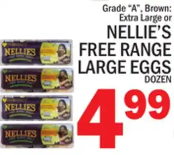 C Town NELLIE'S FREE RANGE LARGE EGGS offer