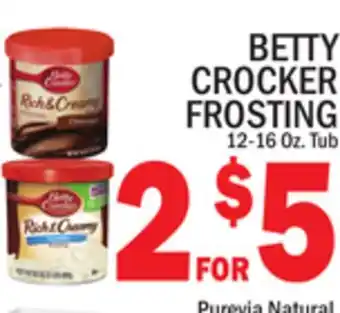 C Town BETTY CROCKER FROSTING offer