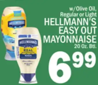 C Town HELLMANN'S EASY OUT MAYONNAISE offer