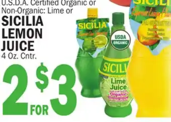 C Town SICILIA LEMON JUICE offer
