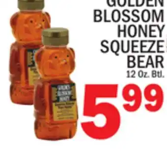 C Town GOLDEN BLOSSOM HONEY SQUEEZE BEAR offer