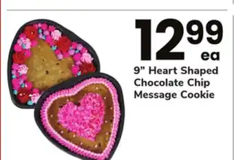 ACME 9 Heart Shaped Chocolate Chip Message Cookie offer