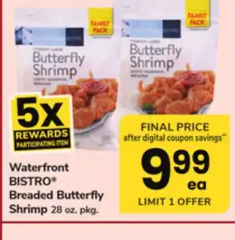 ACME Waterfront BISTRO Breaded Butterfly Shrimp offer