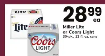 ACME Miller Lite or Coors Light offer