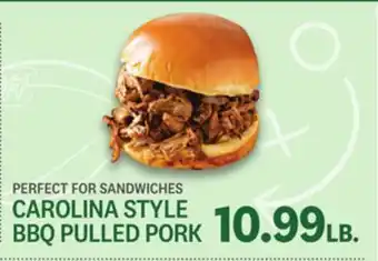 Kings Food Markets CAROLINA STYLE BBQ PULLED PORK offer