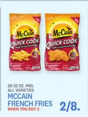 Kings Food Markets MCCAIN FRENCH FRIES offer