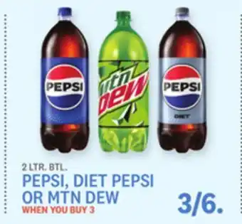 Kings Food Markets PEPSI, DIET PEPSI OR MTN DEW offer