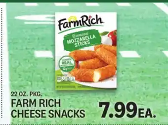 Kings Food Markets FARM RICH CHEESE SNACKS offer