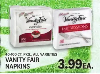 Kings Food Markets VANITY FAIR NAPKINS offer