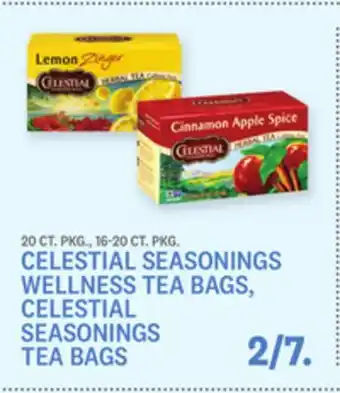 Kings Food Markets CELESTIAL SEASONINGS WELLNESS TEA BAGS, CELESTIAL SEASONINGS TEA BAGS offer