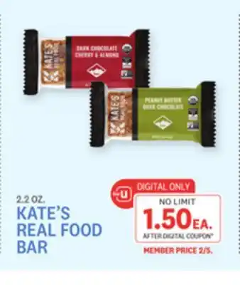 Kings Food Markets KATE'S REAL FOOD BAR offer