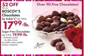 Boscov's BOSCOV'S Chocolates by Asher's offer