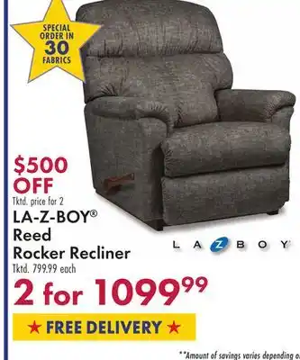 Boscov's LA-Z-BOY Reed Rocker Recliner offer